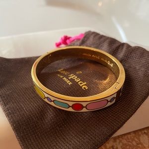 Kate Spade multi colored bangle